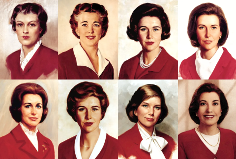 Betty Crocker models through the years